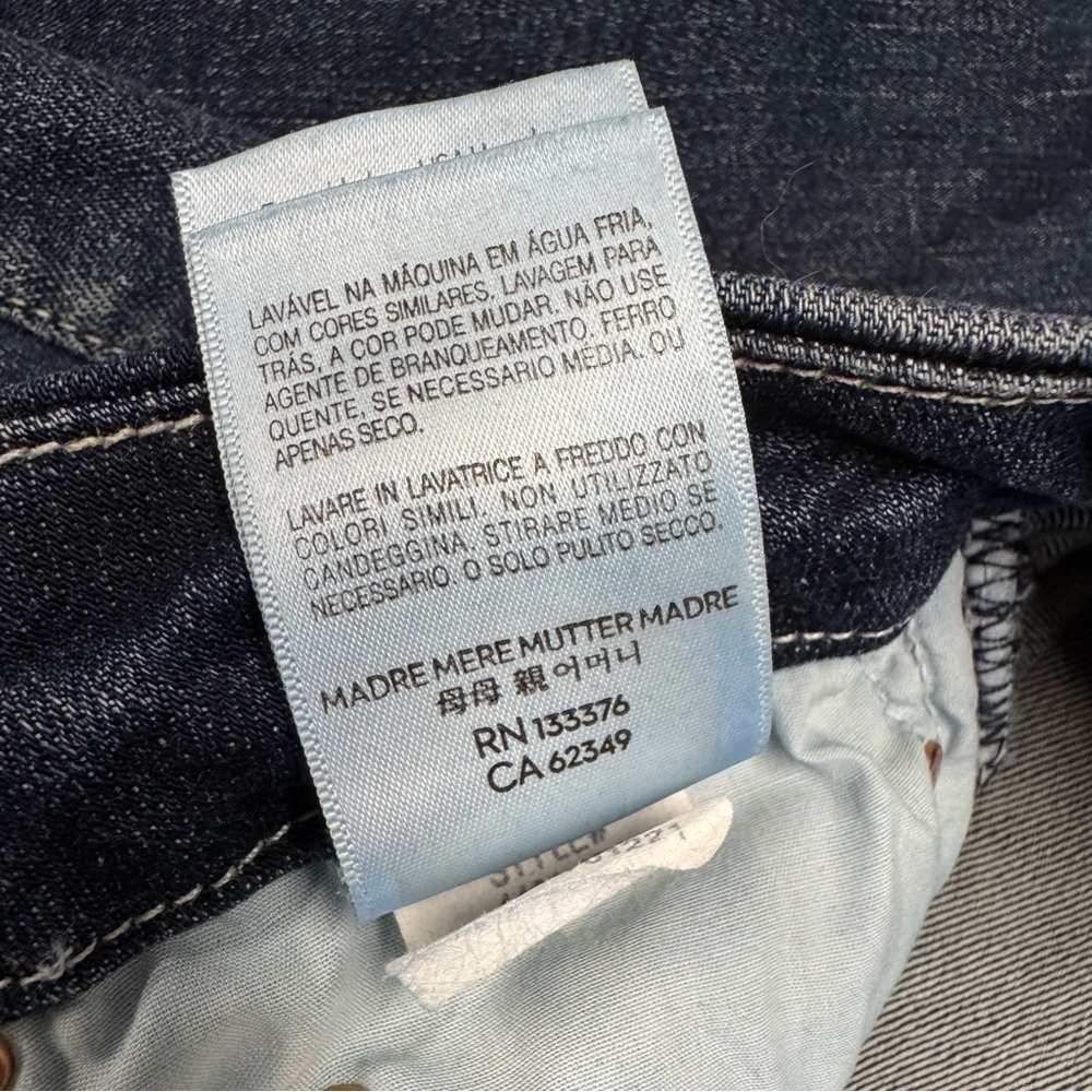 MOTHER | The Looker Crop - On The Edge Wash - Picture 10 of 16